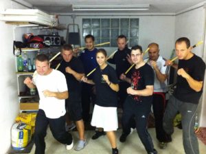 Training with Balintawak Austria, 2010